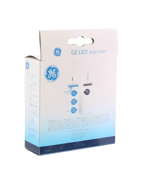 Ge Lighting 93047524 Led 7/stik/840/100-240/e14/f (caja 3uds) lámpara LED tubular e14 7w 4000°k